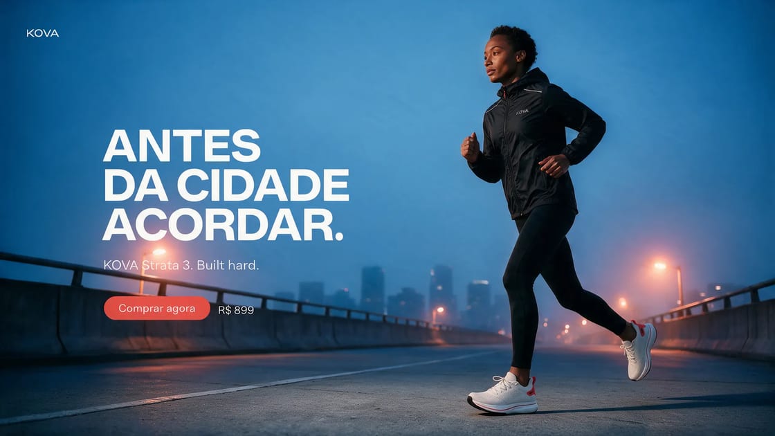 The same ad localized into Brazilian Portuguese with a price in reais