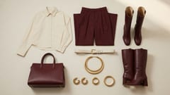 Warderobe flat lay