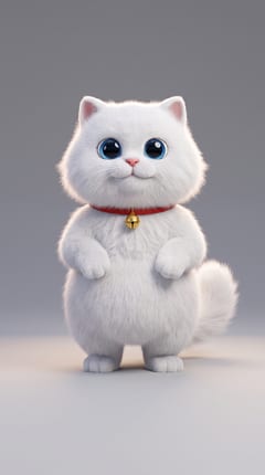 Your pet as a fluffy 3D character