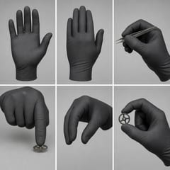 Gloved hands reference