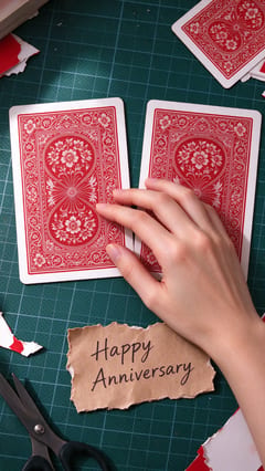 The face-down cards