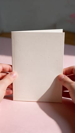 The closed card