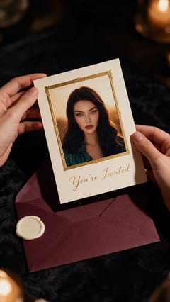 The card
