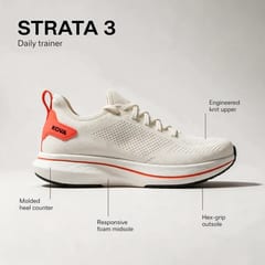 Amazon feature image with four labeled callouts on the running shoe