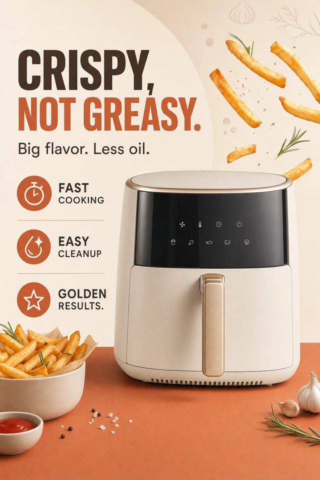 Crispy, not greasy