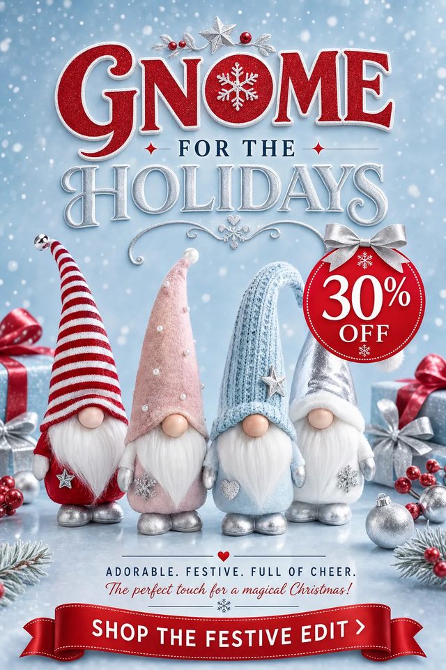 Gnome for the holidays