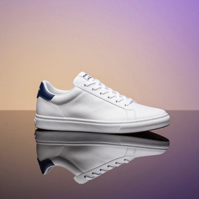 Sneaker over water