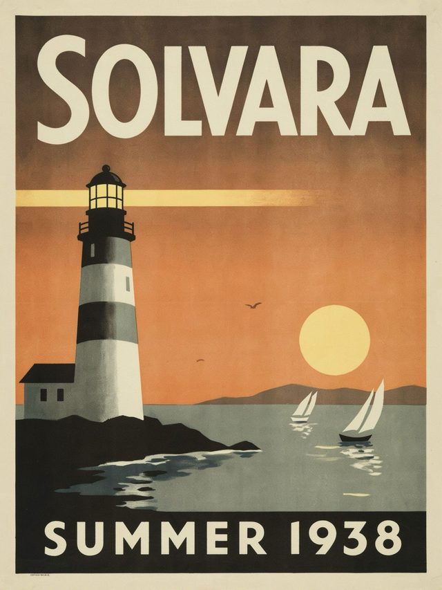 Travel poster, SOLVARA