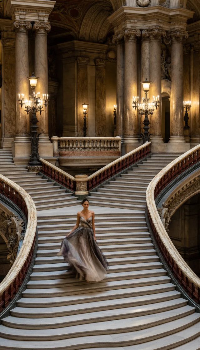 Staircase, marble
