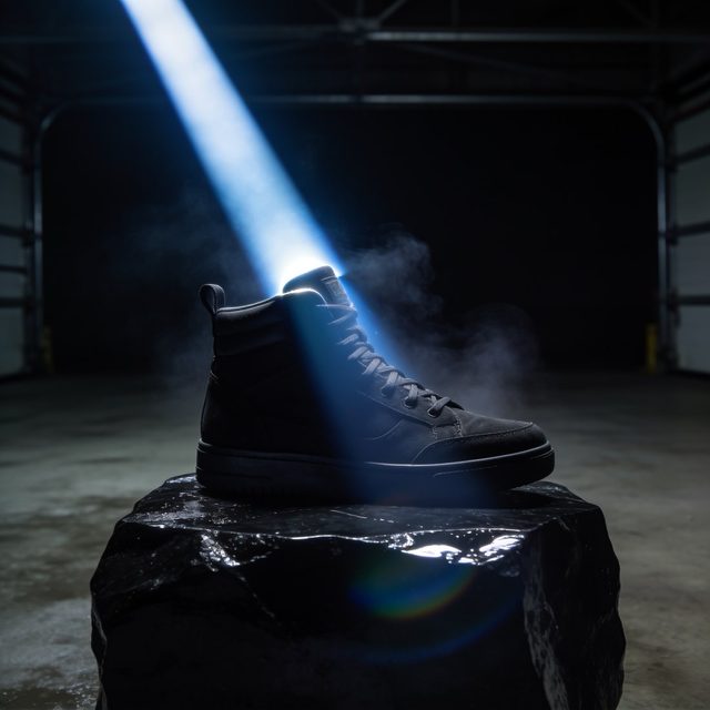 One shaft, one sneaker