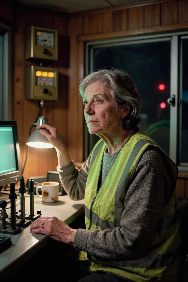 Night shift in the signal box