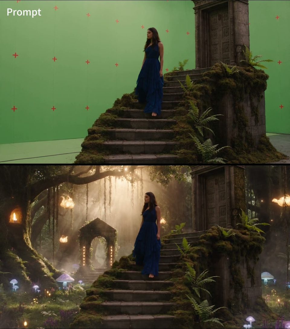 Green Screen to Fairy Tale