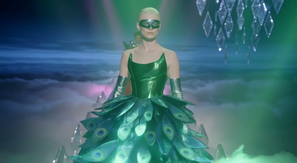 Couture on the cloud walk