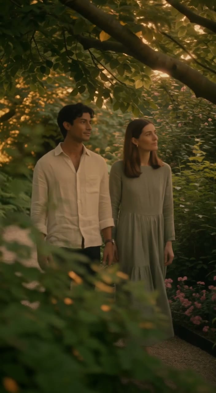 A walk through the garden