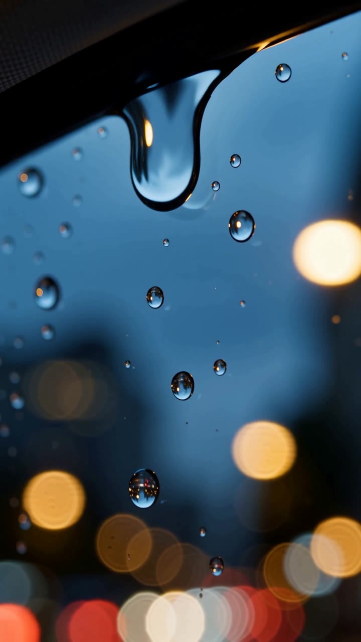 Rain on the window