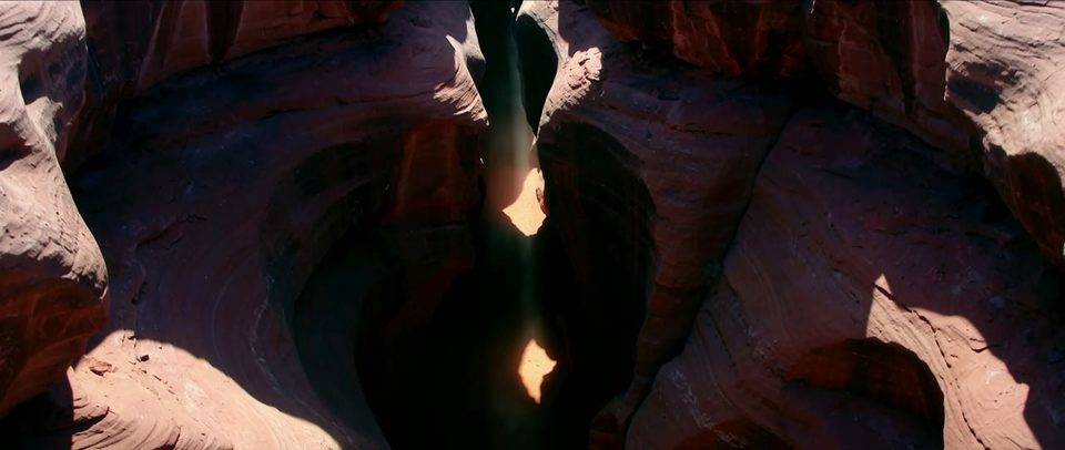 Into the canyon