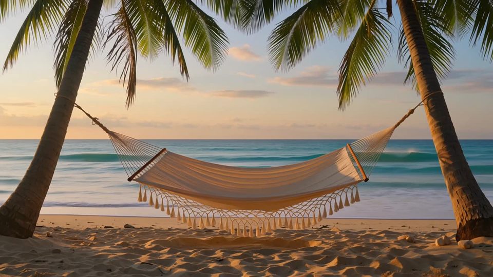 Hammock on the beach