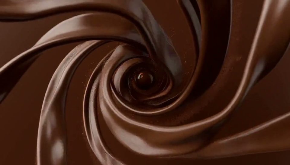 Chocolate sphere