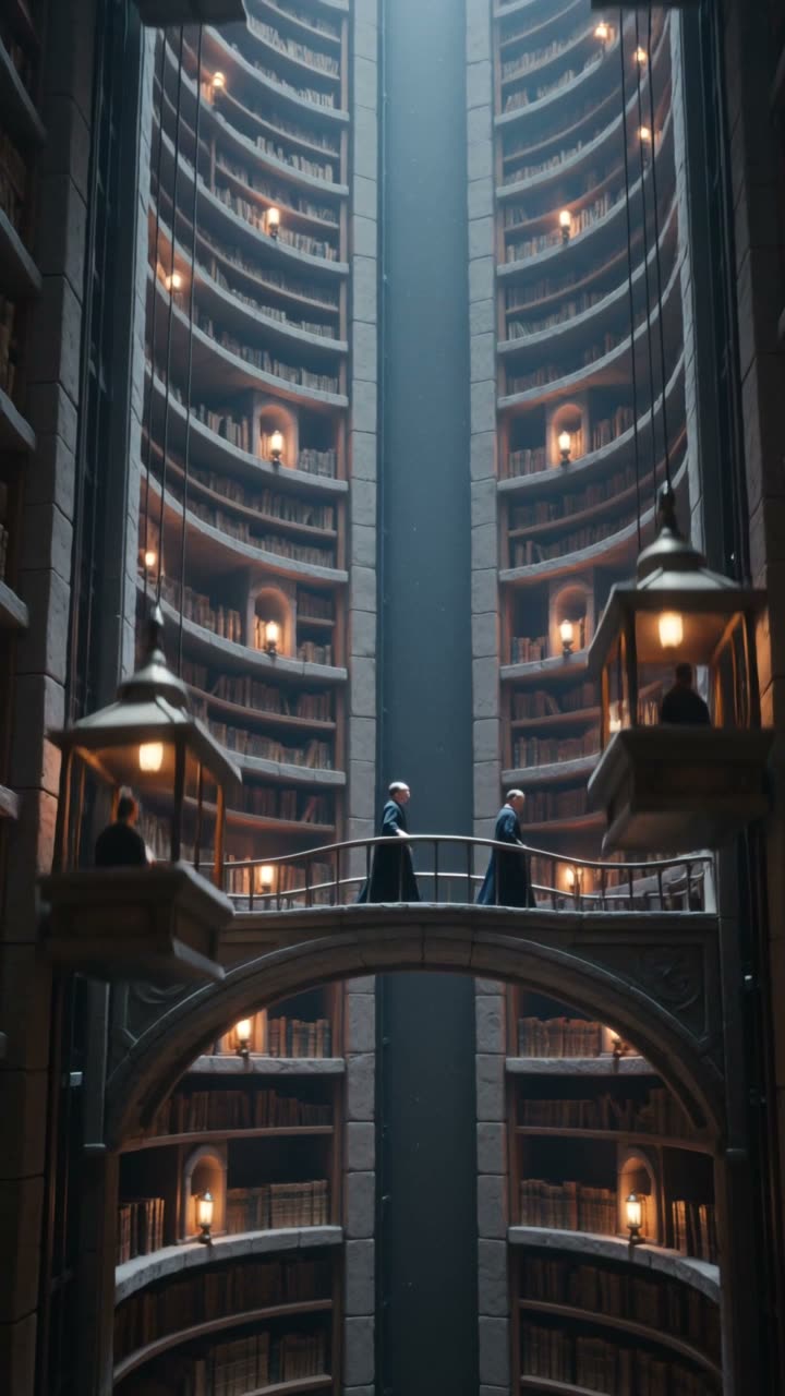 The bottomless library