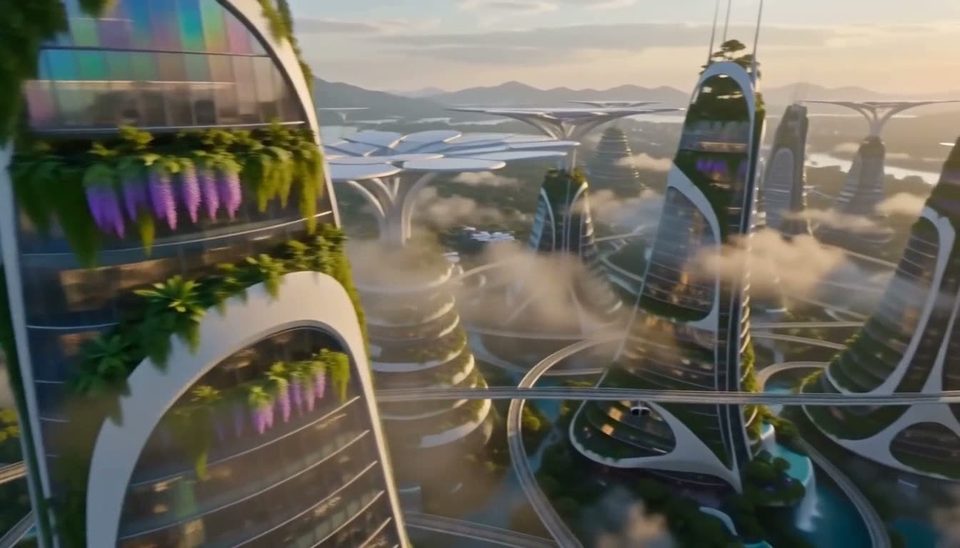 The garden towers