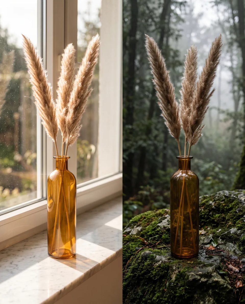 Vase, two settings