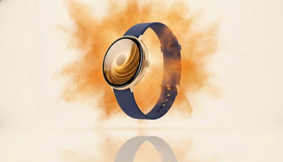 The smartwatch burst