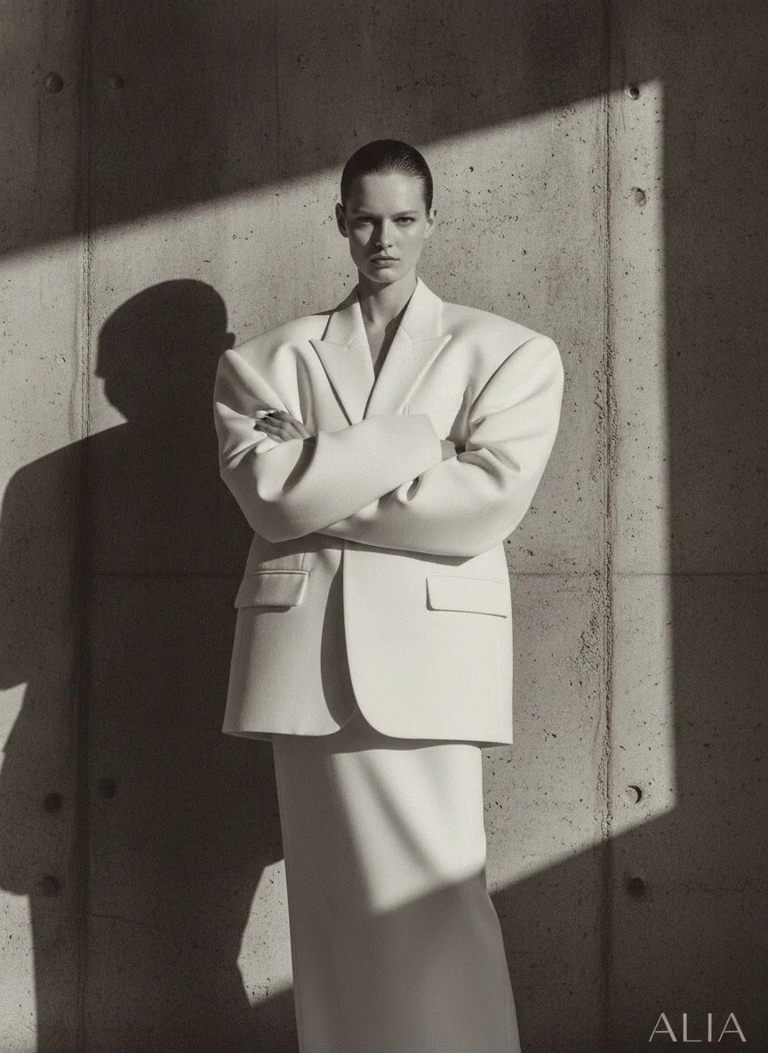 The white blazer