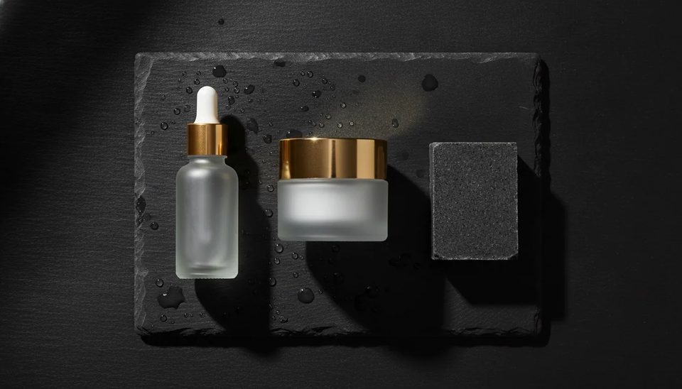 The noir flat lay