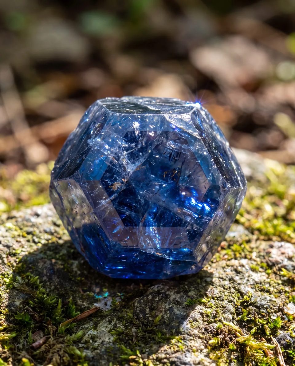 The crystal, cut