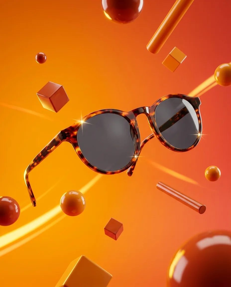 Tortoise frames, warm set