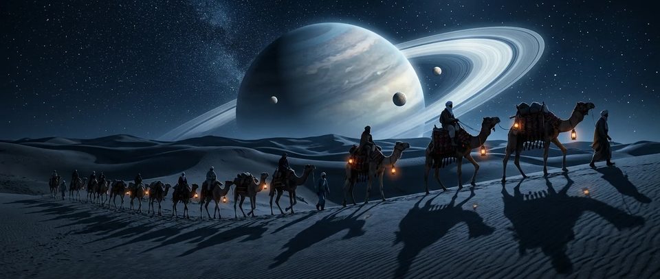 The caravan and the rings
