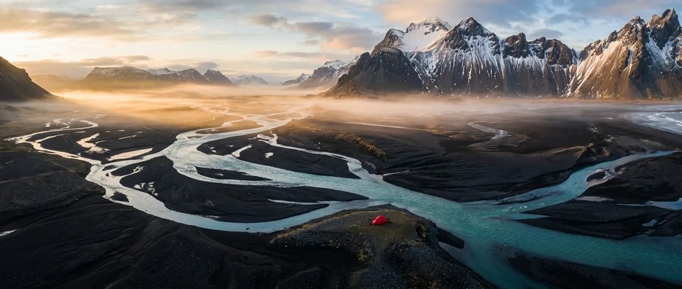 The braided valley