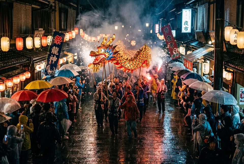 The dragon festival