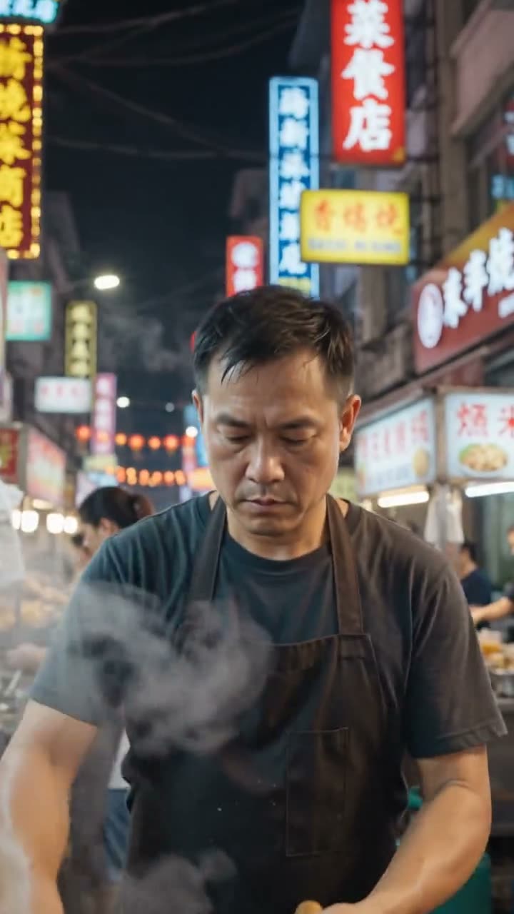 Night market, wok first
