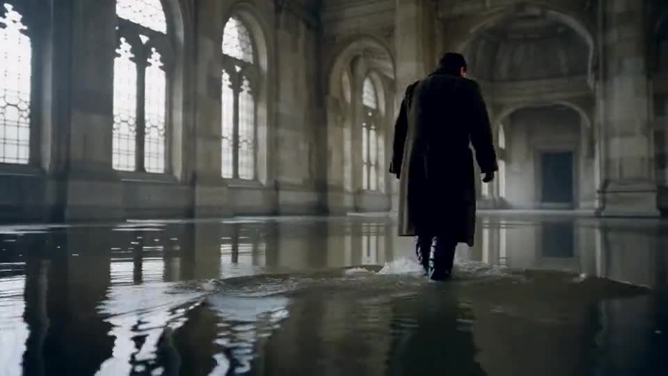 The flooded hall
