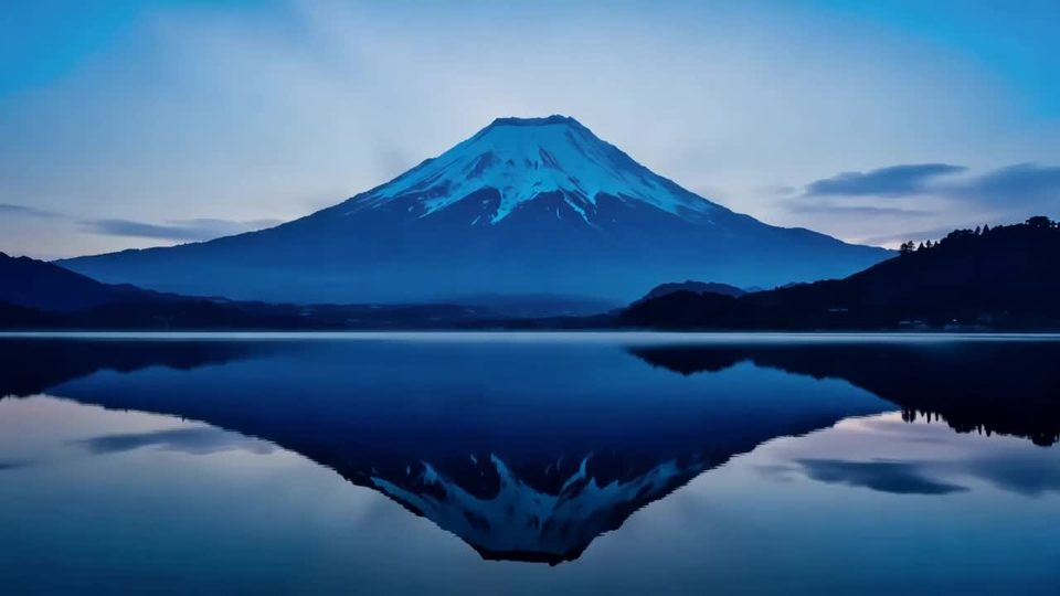 Fuji at first light
