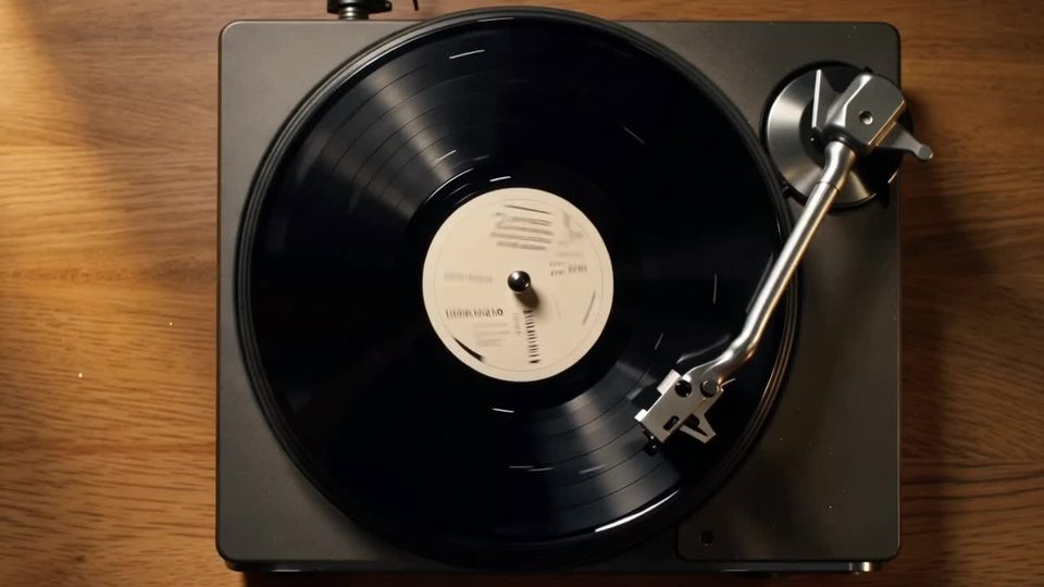 The platter from above