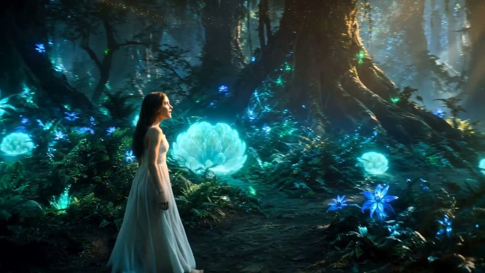 The glowing grove