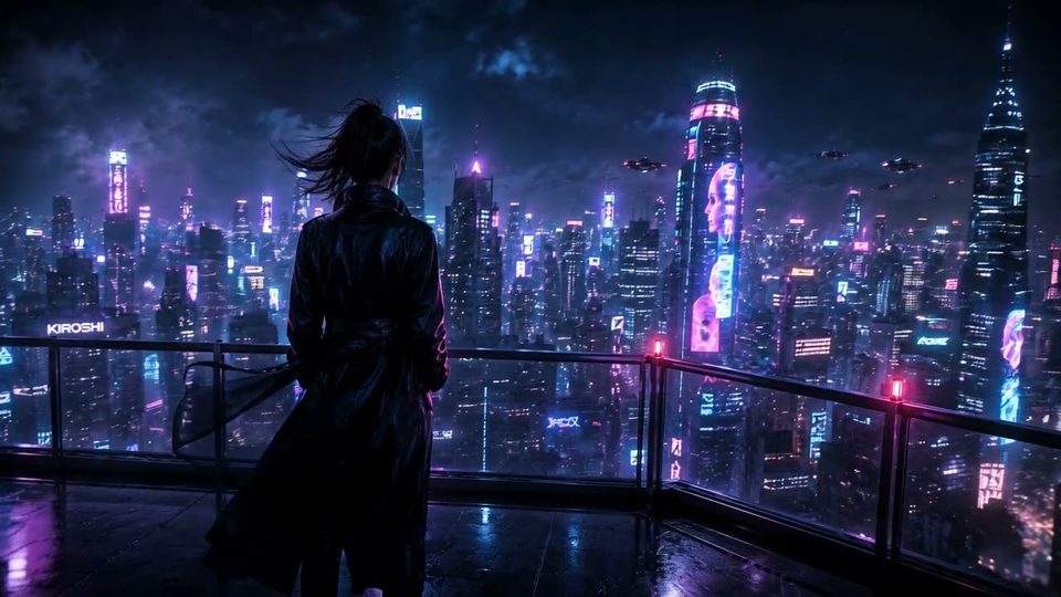 The neon overlook