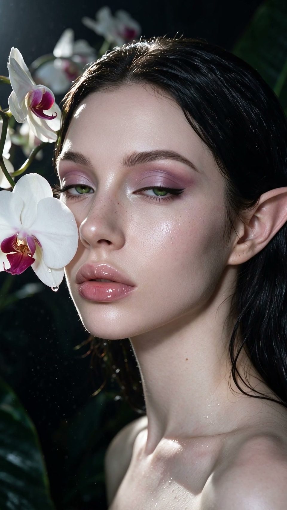 The orchid portrait