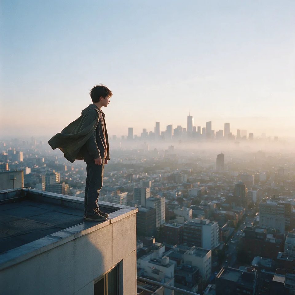 The rooftop cape