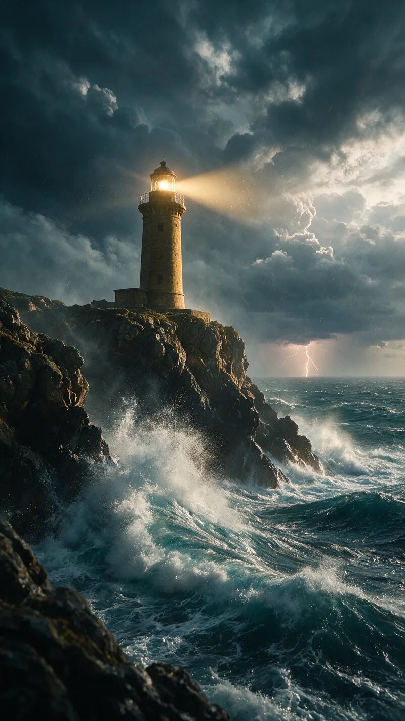 The storm lighthouse