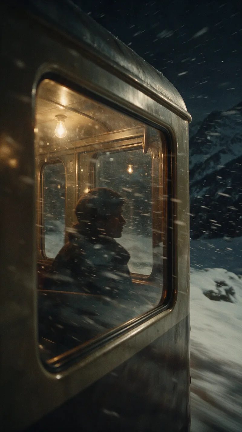 The train window