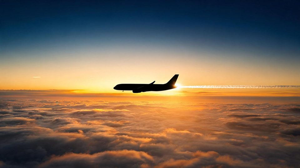 Above the cloud deck