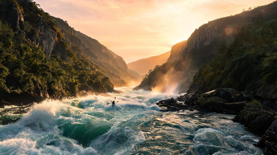 Rapids in the gorge