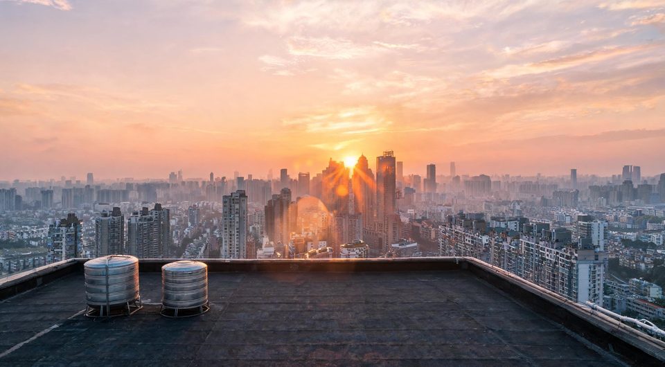 Skyline from the roof