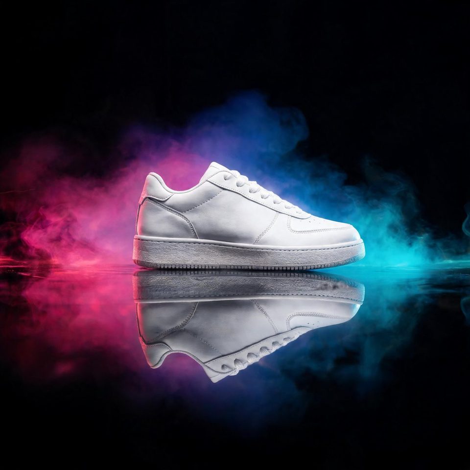Sneaker in neon