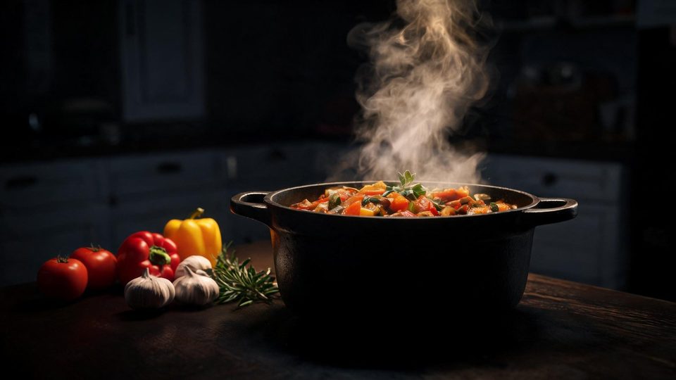 Pot on the stove