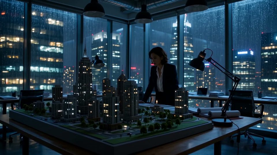 Architect and the city model